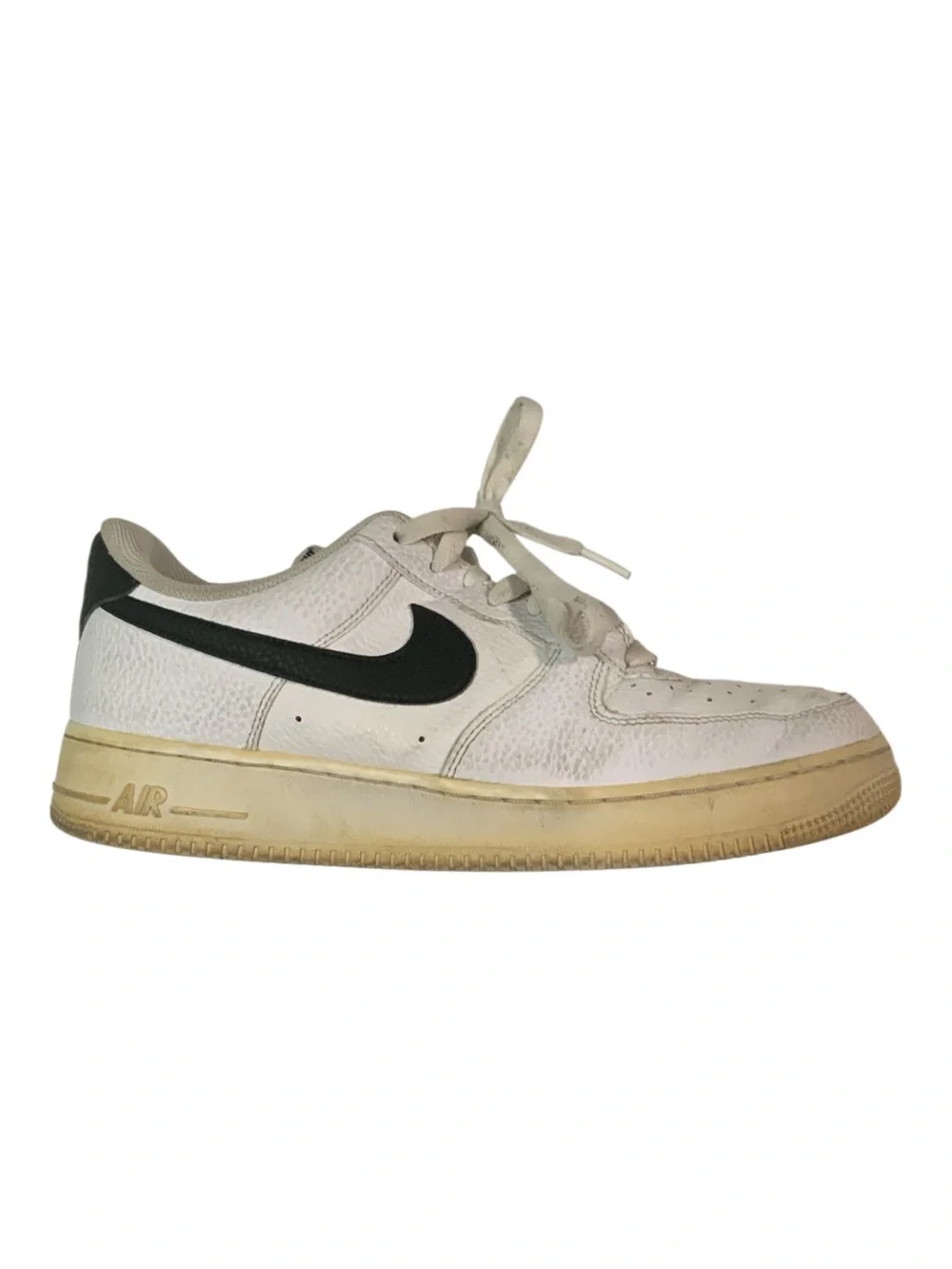 Nike Air Force 1 Low Top ’07 Men’s White and Black Sneakers